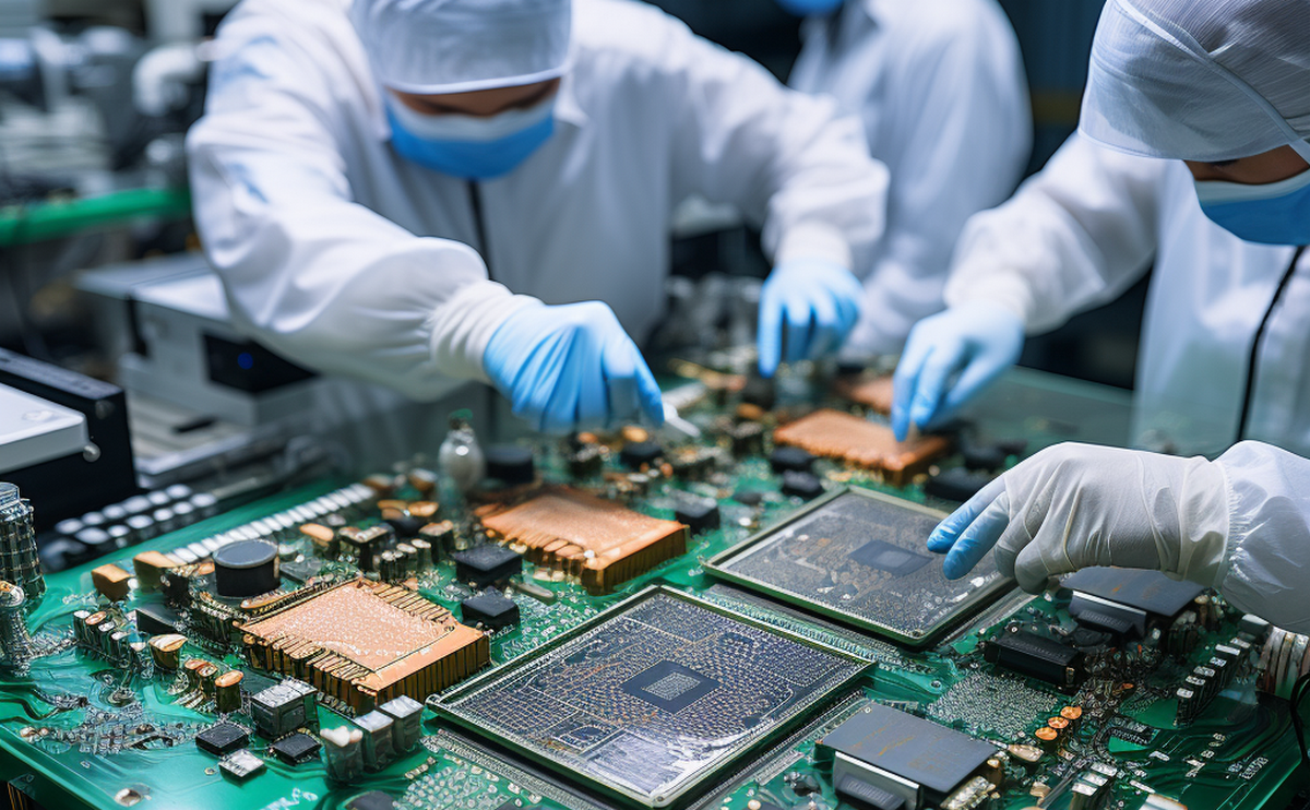 N-metil-2-pirrolidona en la industria electrónica