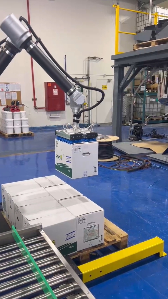Máquina de llenado al cliente internacional